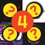 Image of 4 YouTube Creator's logos that are concealed by question marks.